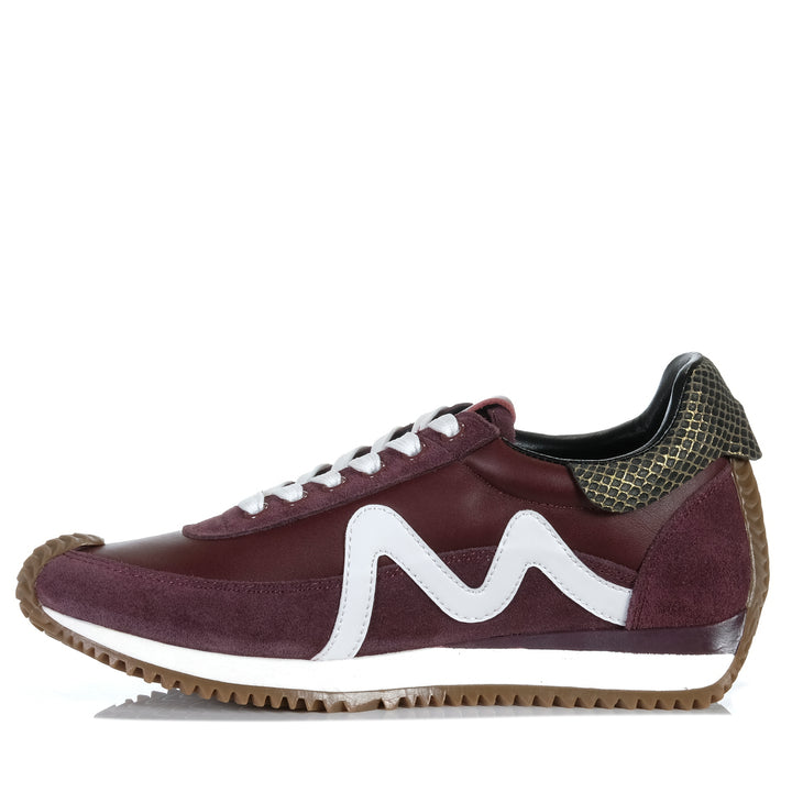 Minx Marvel Burgundy White