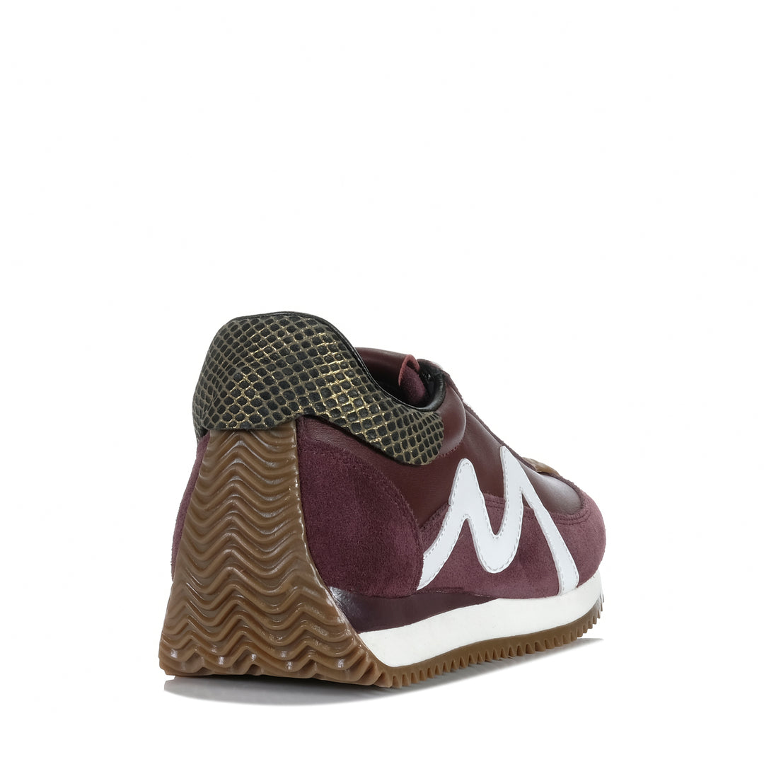 Minx Marvel Burgundy White