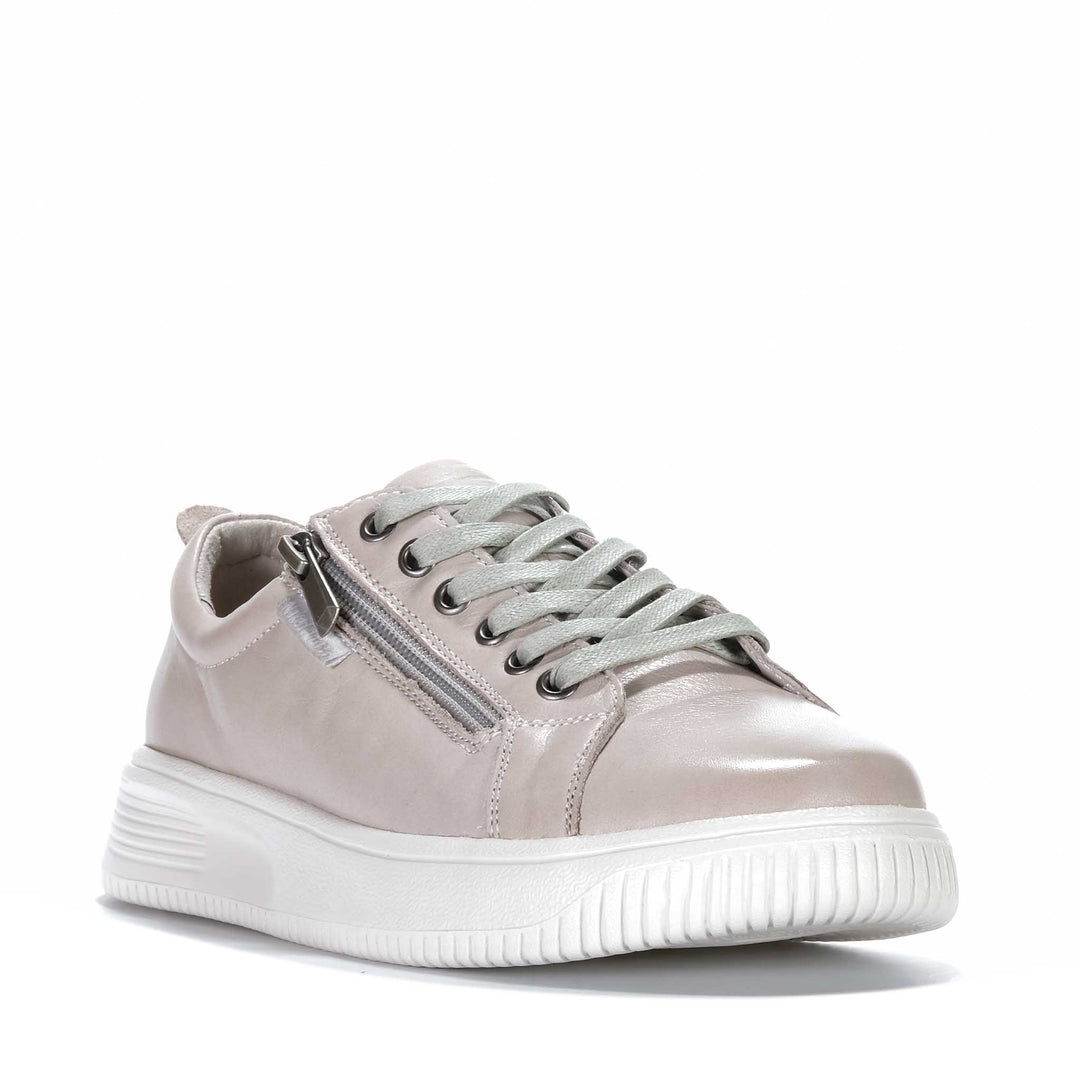 Naked Arches By Le Sansa Nelly Silver Grey Womens Shoes