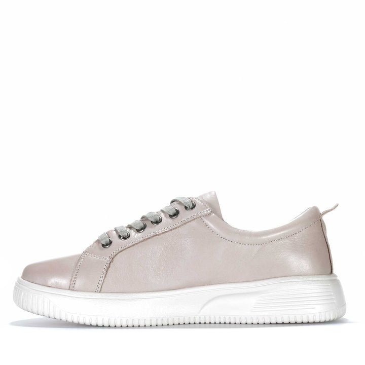 Naked Arches By Le Sansa Nelly Silver Grey Womens Shoes