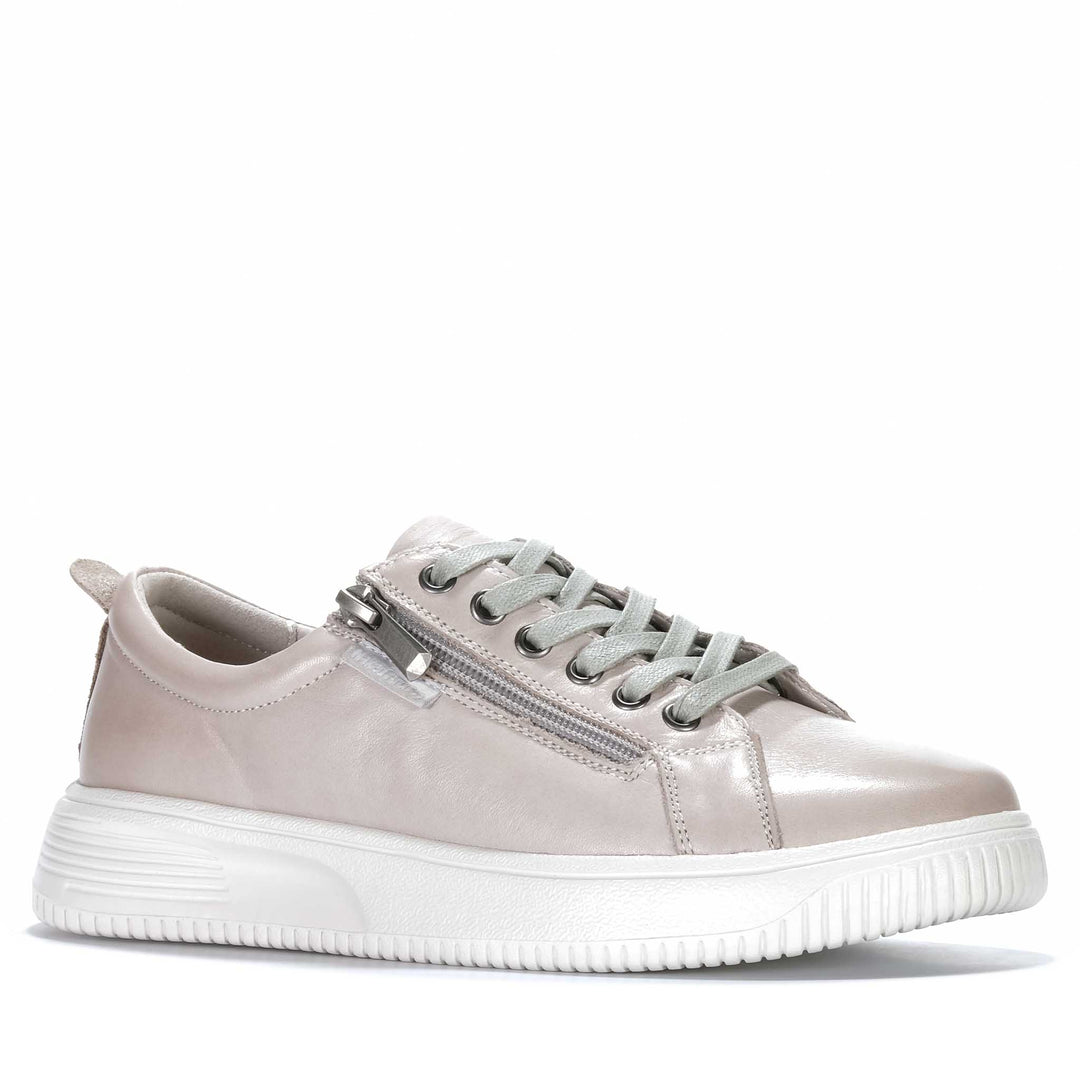 Naked Arches By Le Sansa Nelly Silver Grey Womens Shoes