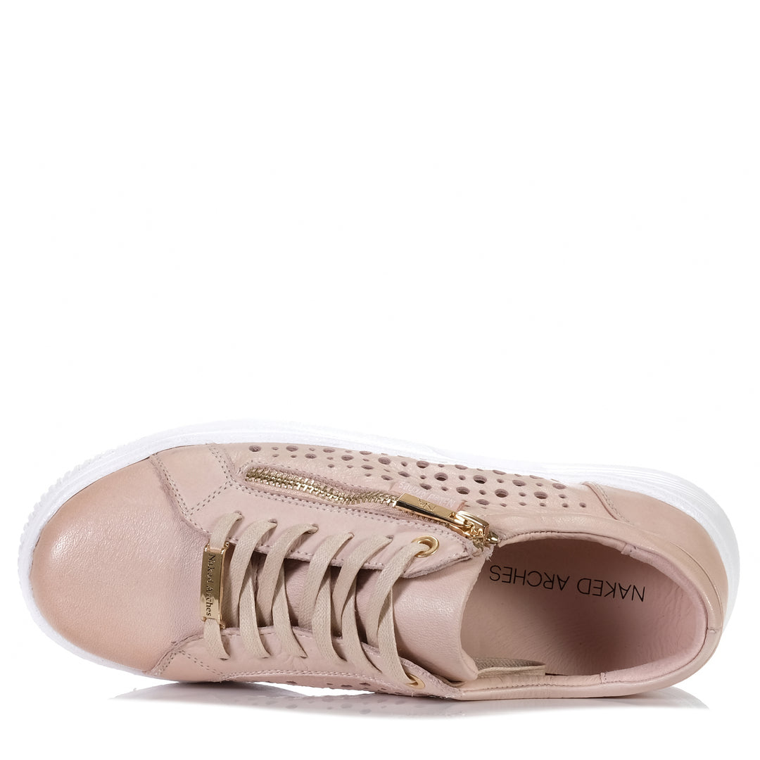 Naked Arches By Le Sansa Noble Blush, Womens, le sansa, low-tops, naked arches, pink, sneakers, womens