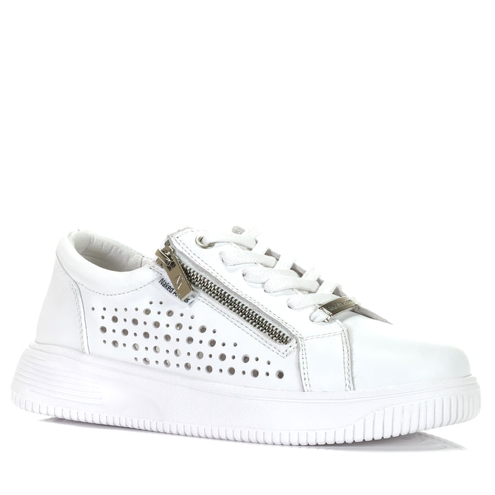 Naked Arches By Le Sansa Noble White, Womens, le sansa, low-tops, naked arches, sneakers, white, womens