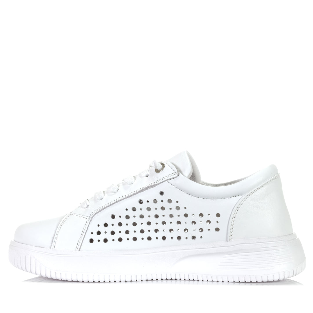 Naked Arches By Le Sansa Noble White, Womens, le sansa, low-tops, naked arches, sneakers, white, womens