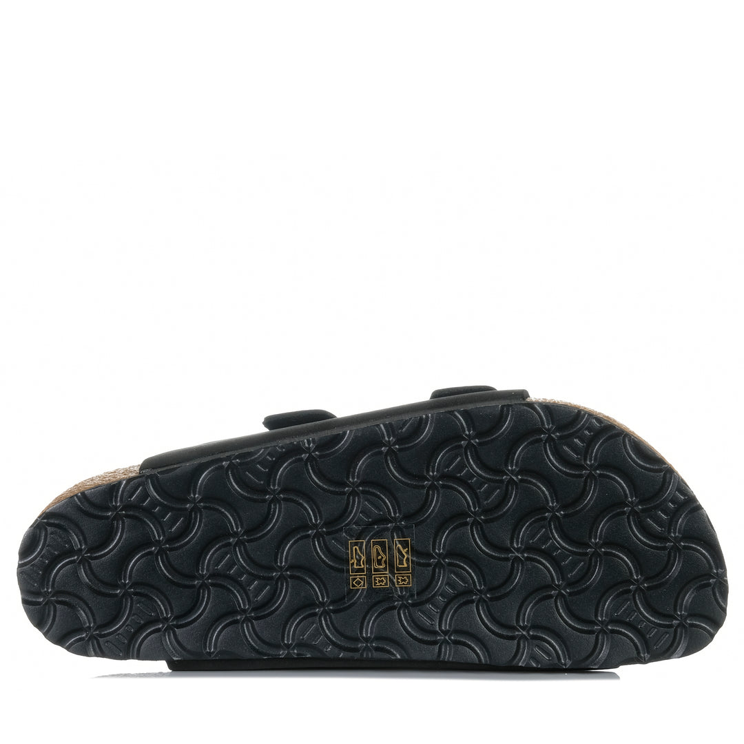 Neckermann N2718 Black Leather Womens Sandals