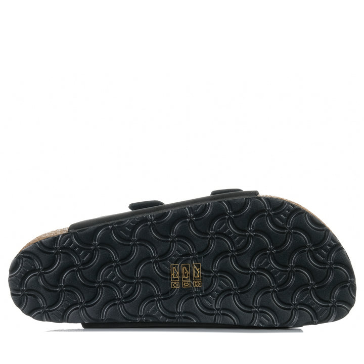 Neckermann N2718 Black Leather Womens Sandals
