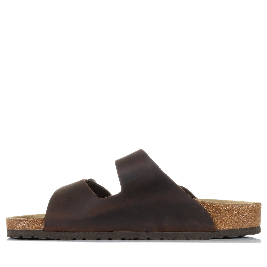 Neckermann N2718 Cafe Leather, 41 EU, 42 EU, 43 EU, 44 EU, 45 EU, 46 EU, brown, mens, neckermann, sandals