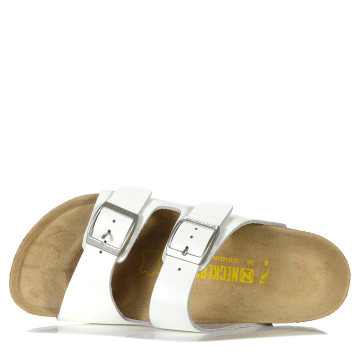 Neckermann N2718 White Leather Womens Sandals