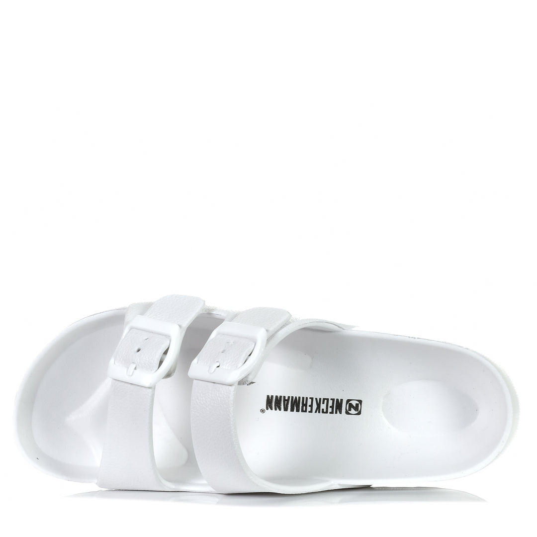 Neckermann N223 EVA White, 36 eu, 37 eu, 38 eu, 39 eu, 40 eu, 41 eu, 42 eu, flats, neckermann, sandals, white, womens