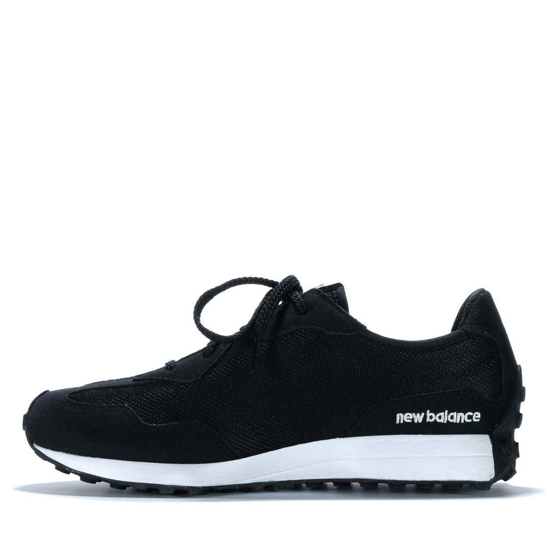 New Balance 327 GS327CBW Black/White
