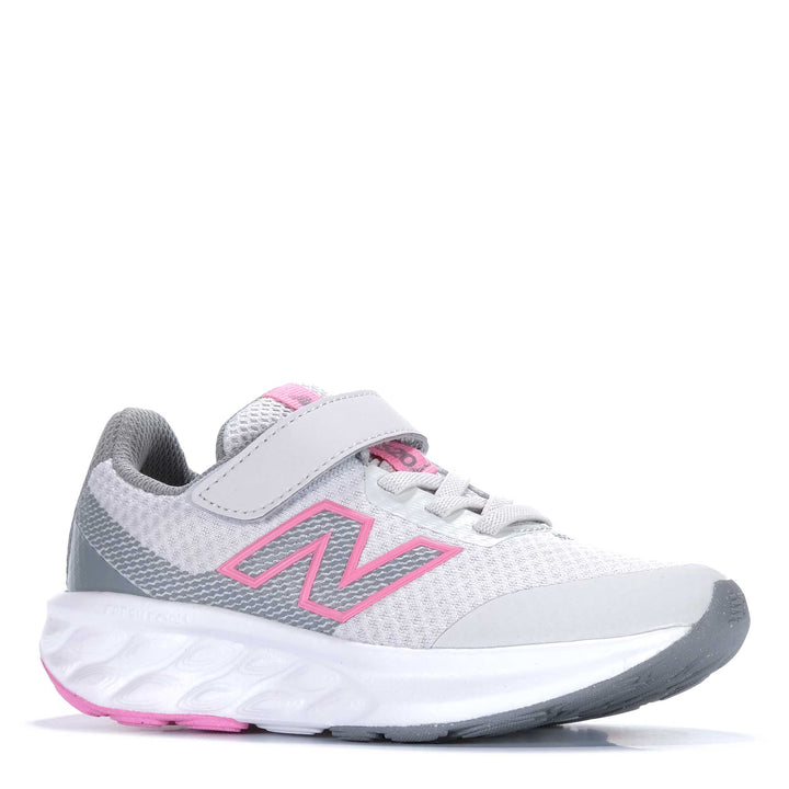 New Balance 520 Bungee Lace with Hook &amp; Loop Little Kids Shoelaces