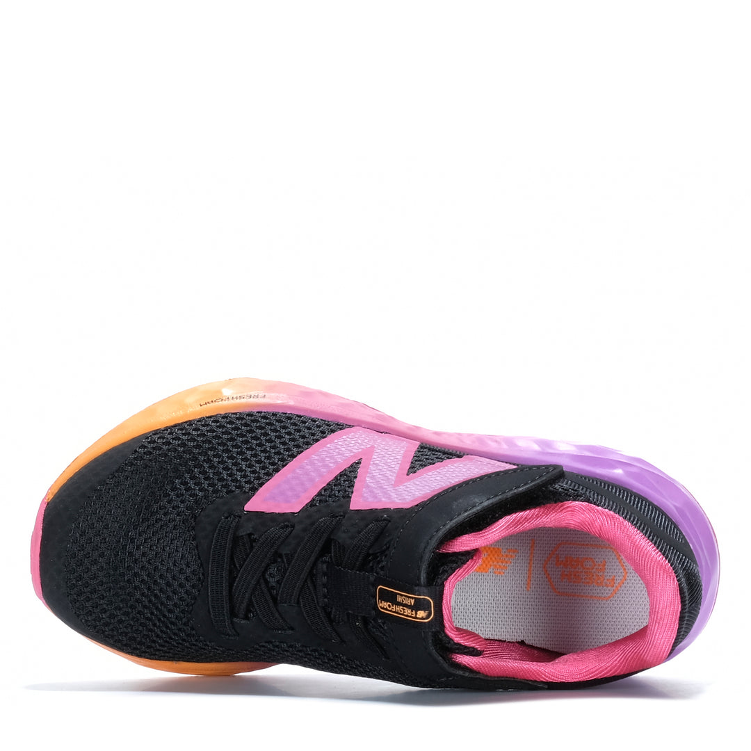 New Balance Arishi V4 Fresh Foam PAARING4 Black/Pink Youth Sports