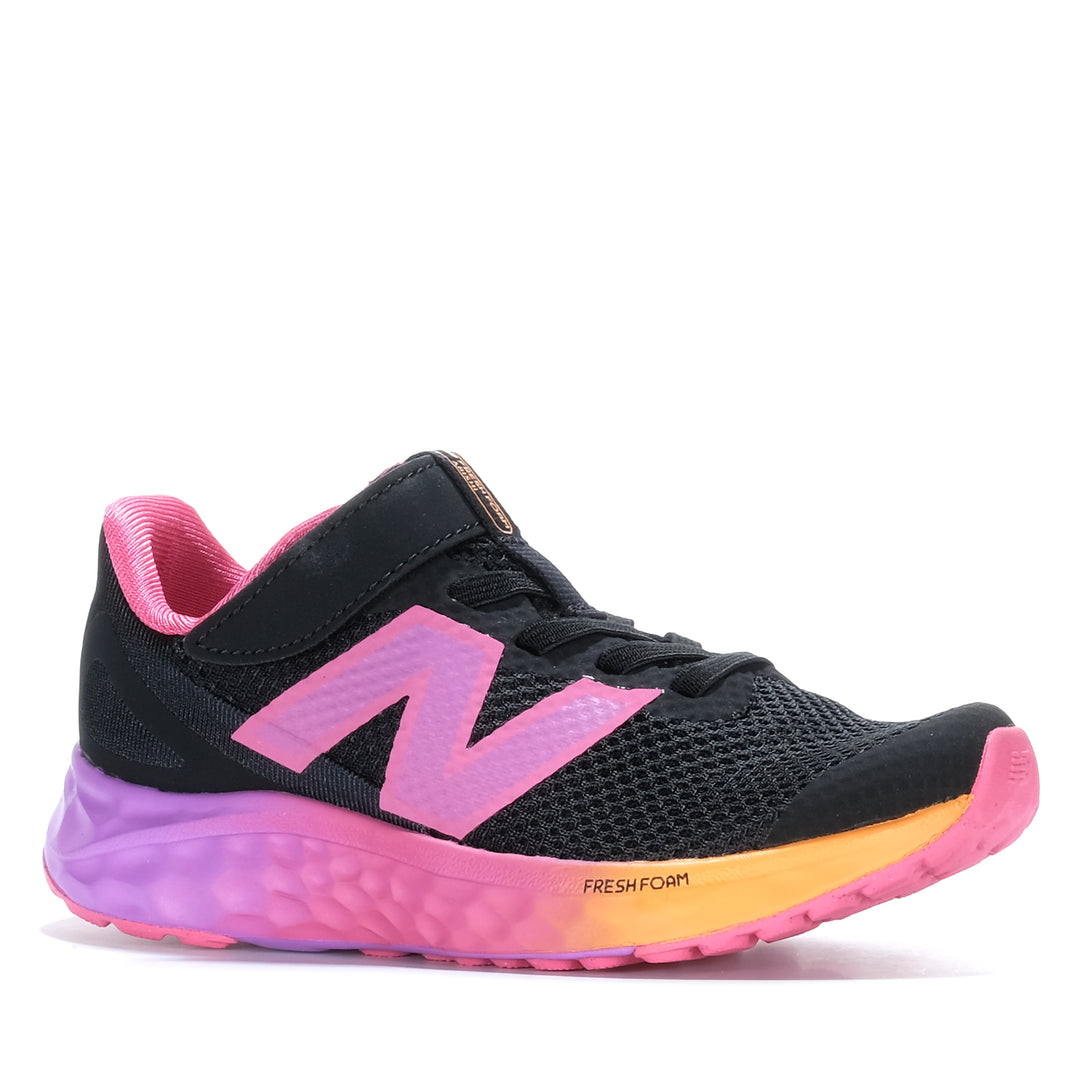 New Balance Arishi V4 Fresh Foam PAARING4 Black/Pink Youth Sports
