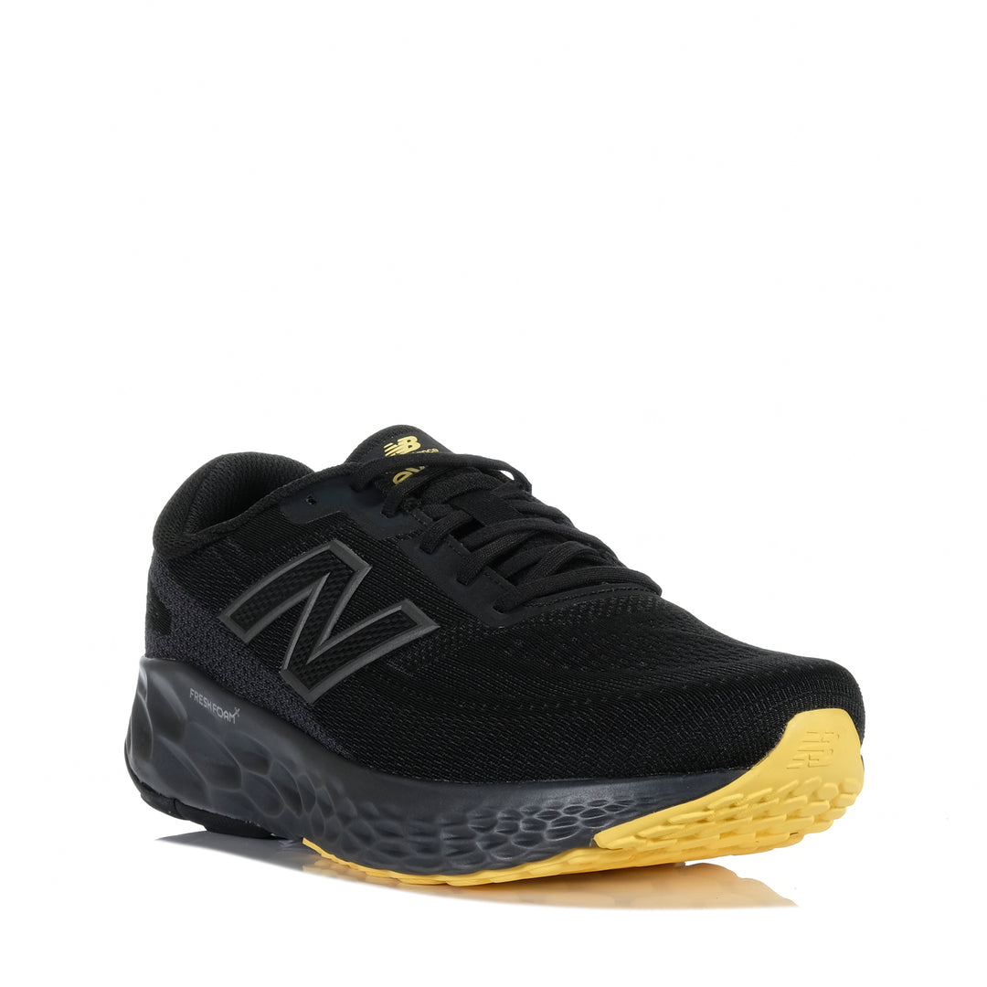 New Balance Fresh Foam X EVOZ v4 MEVOZLB4 Black/Yellow, Mens