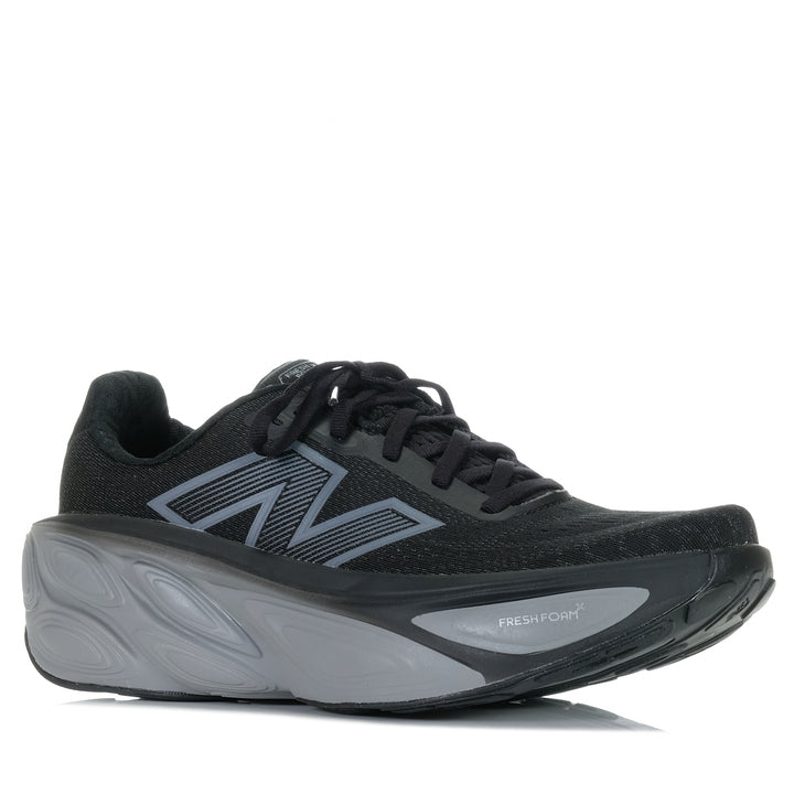 New Balance Fresh Foam X More v5 MMORLK5 Black/Grey, 10 us, 10.5 us, 11 us, 11.5 us, 12 us, 13 us, 8 us, 8.5 us, 9 us, 9.5 us, black, mens, new balance, running, sports, wide