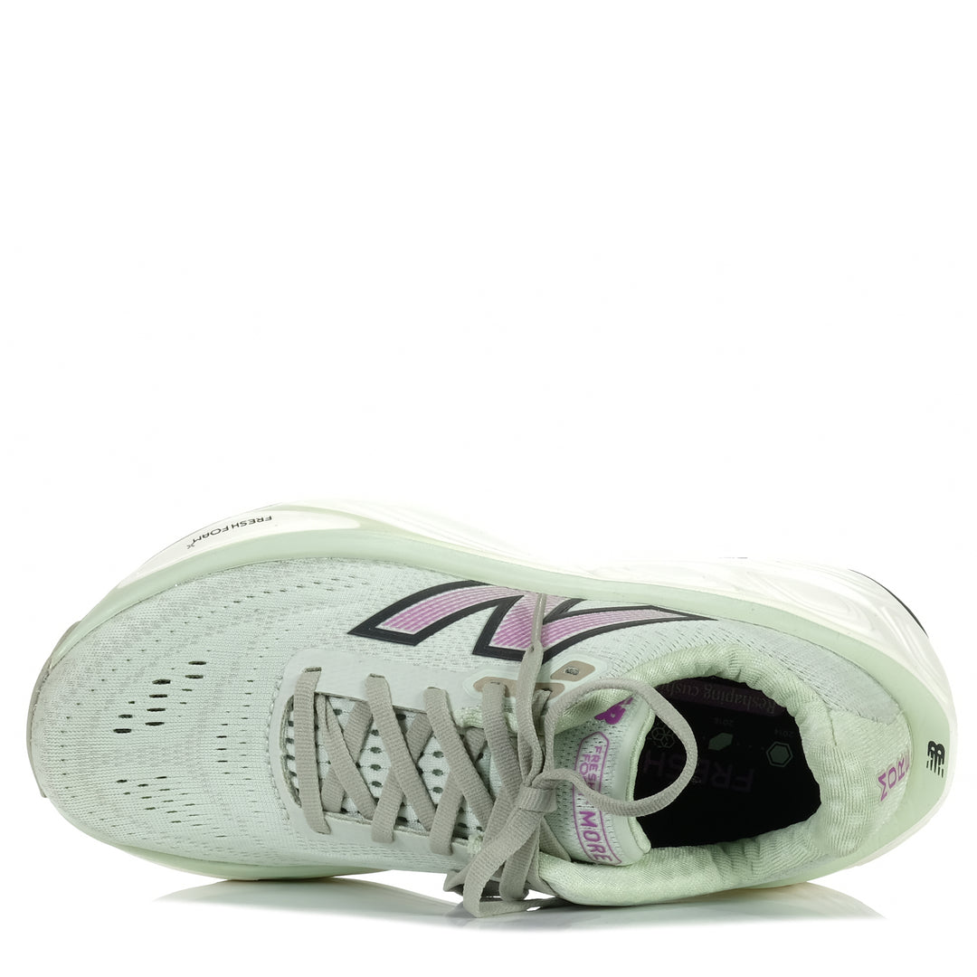 New Balance Fresh Foam X More v5 B Width WMORLM5 Green/Pink, Womens