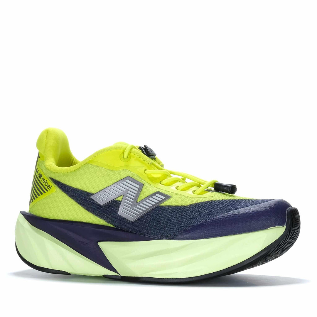 New Balance FuelCell Rebel Bungee PFCX7Z6 Navy/Yellow Youth Sports