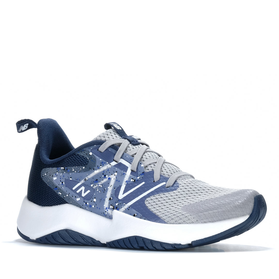 New Balance GKRAVA2 Grey/Blue Youth Sports