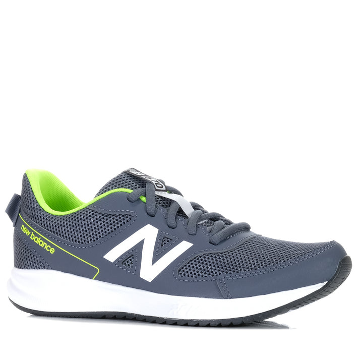 New Balance Kids 570v3 YK570GG3 Grey/Yellow, 4 US, 5 US, 6 US, 7 US, grey, kids, New Balance, sports, wide, youth