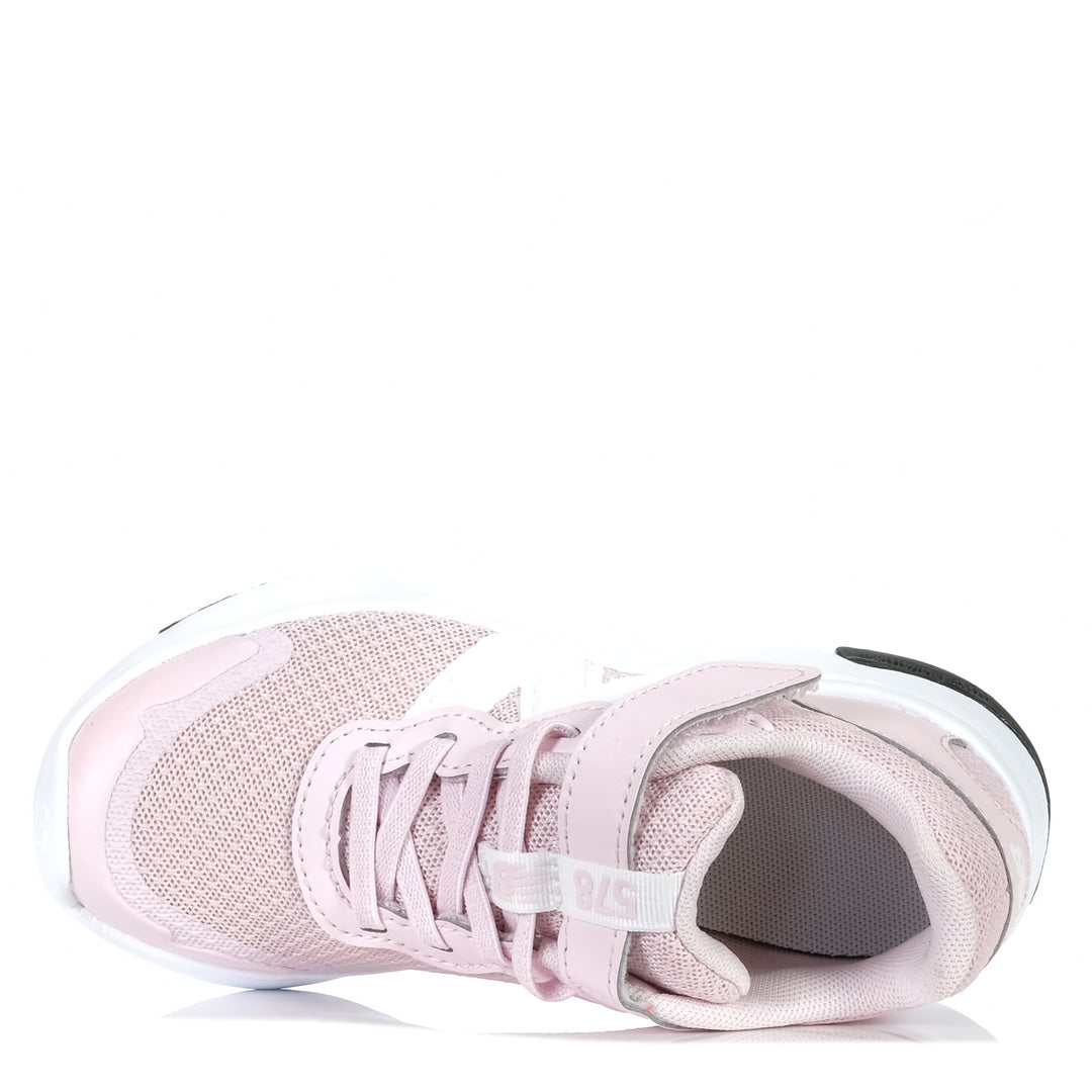 New Balance Kids 578v1 Bungee Lace PT578PK Pink/White, Youth