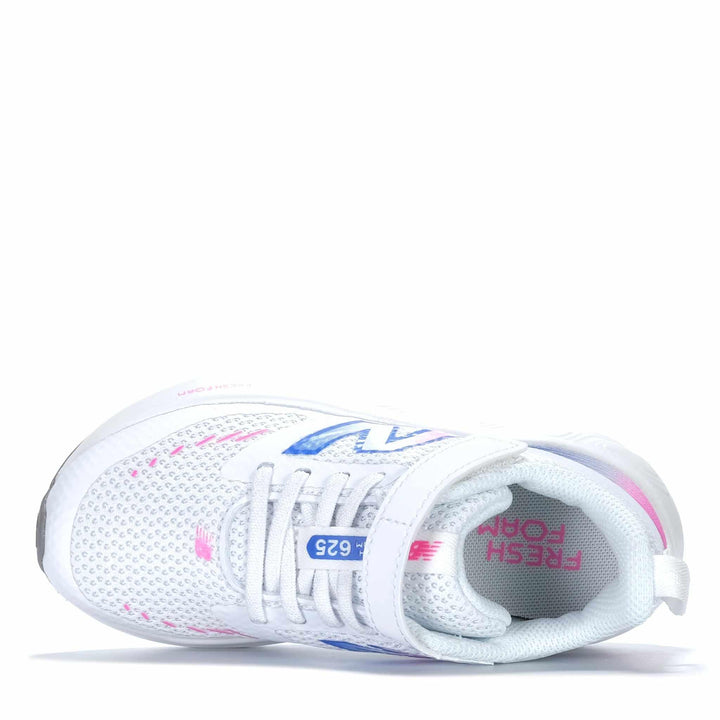 New Balance Kids 625 P62559Q White/Pink Youth Sports