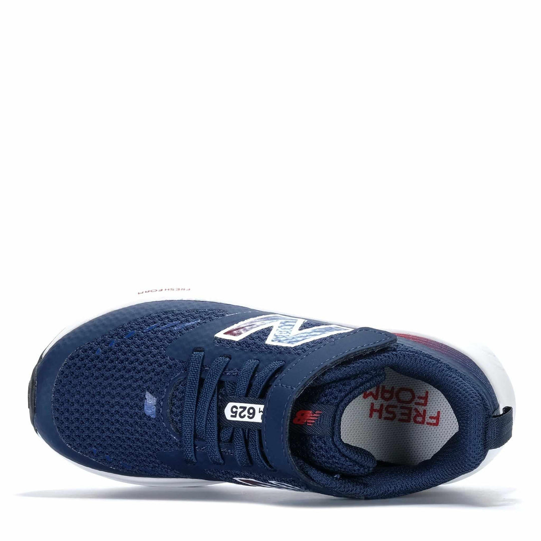 New Balance Kids 625 P6255QY Navy/White Youth Sports