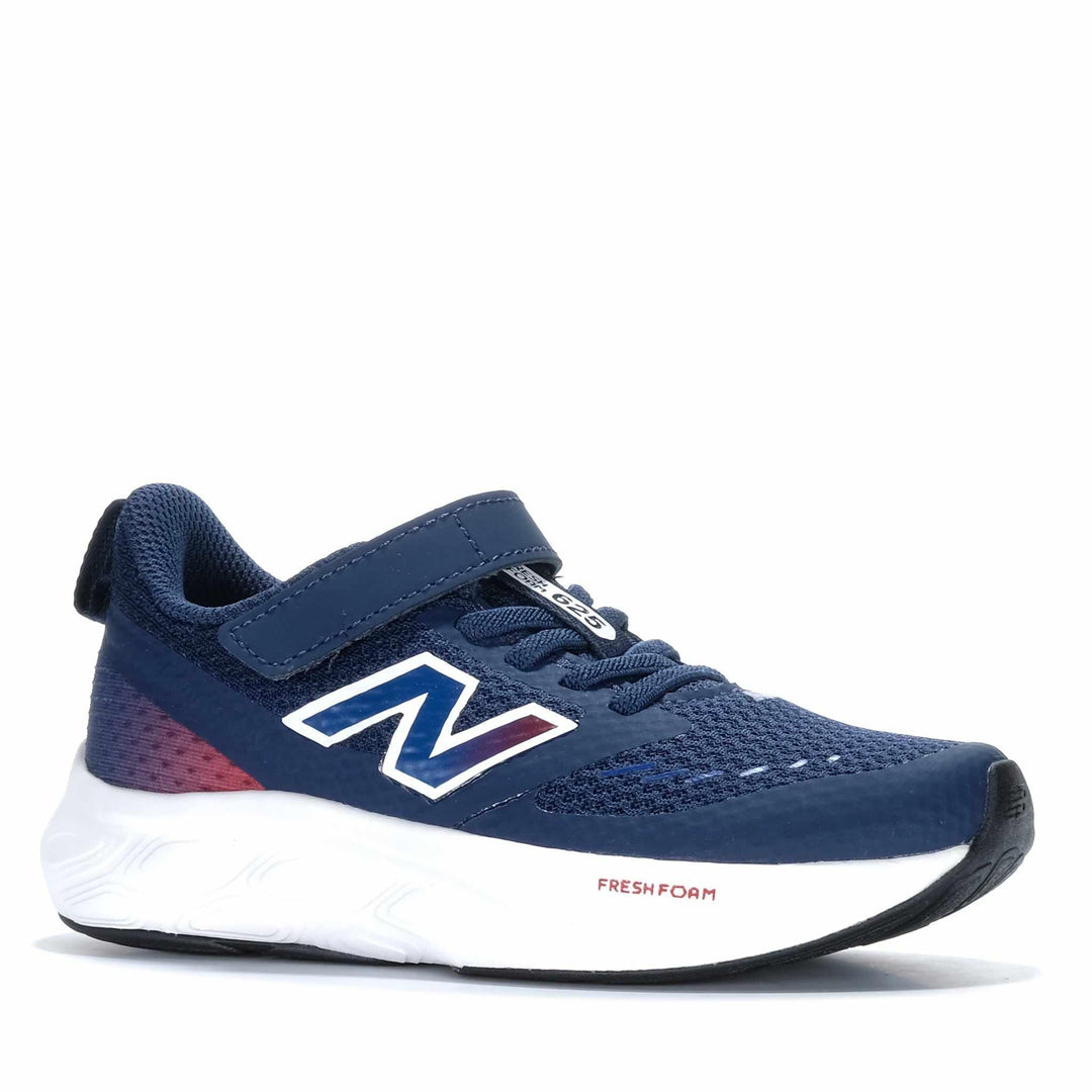 New Balance Kids 625 P6255QY Navy/White Youth Sports
