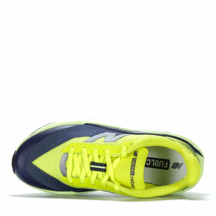 New Balance Kids FuelCell Rebel V5 GFCX2PO Navy/Yellow Youth Sports