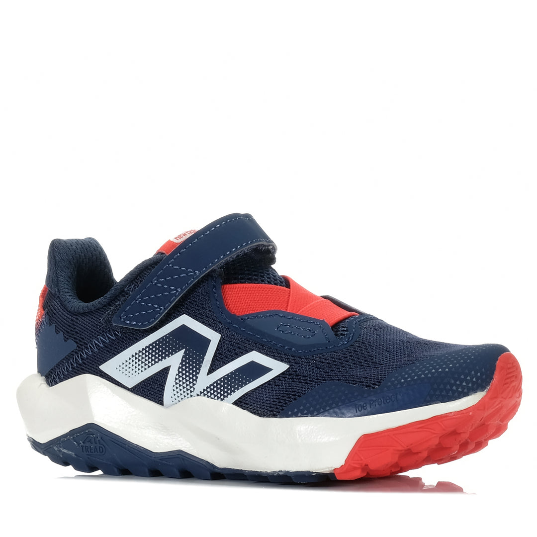 New Balance Nitrel V6 PANTRLN6 Navy/Red, 1 US, 11 US, 12 US, 13 US, 2 US, 3 US, blue, kids, multi, New Balance, red, sports, wide, youth