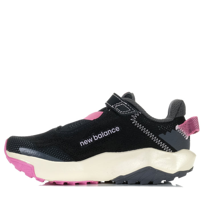 New Balance Nitrel V6 PANTRLP6 Black/Pink, 1 US, 11 US, 12 US, 13 US, 2 US, 3 US, black, kids, multi, New Balance, pink, sports, wide, youth