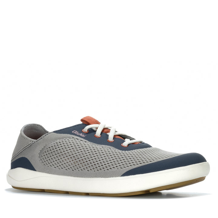 OluKai Moku Pae Ash/Trench Blue Mens Sneakers