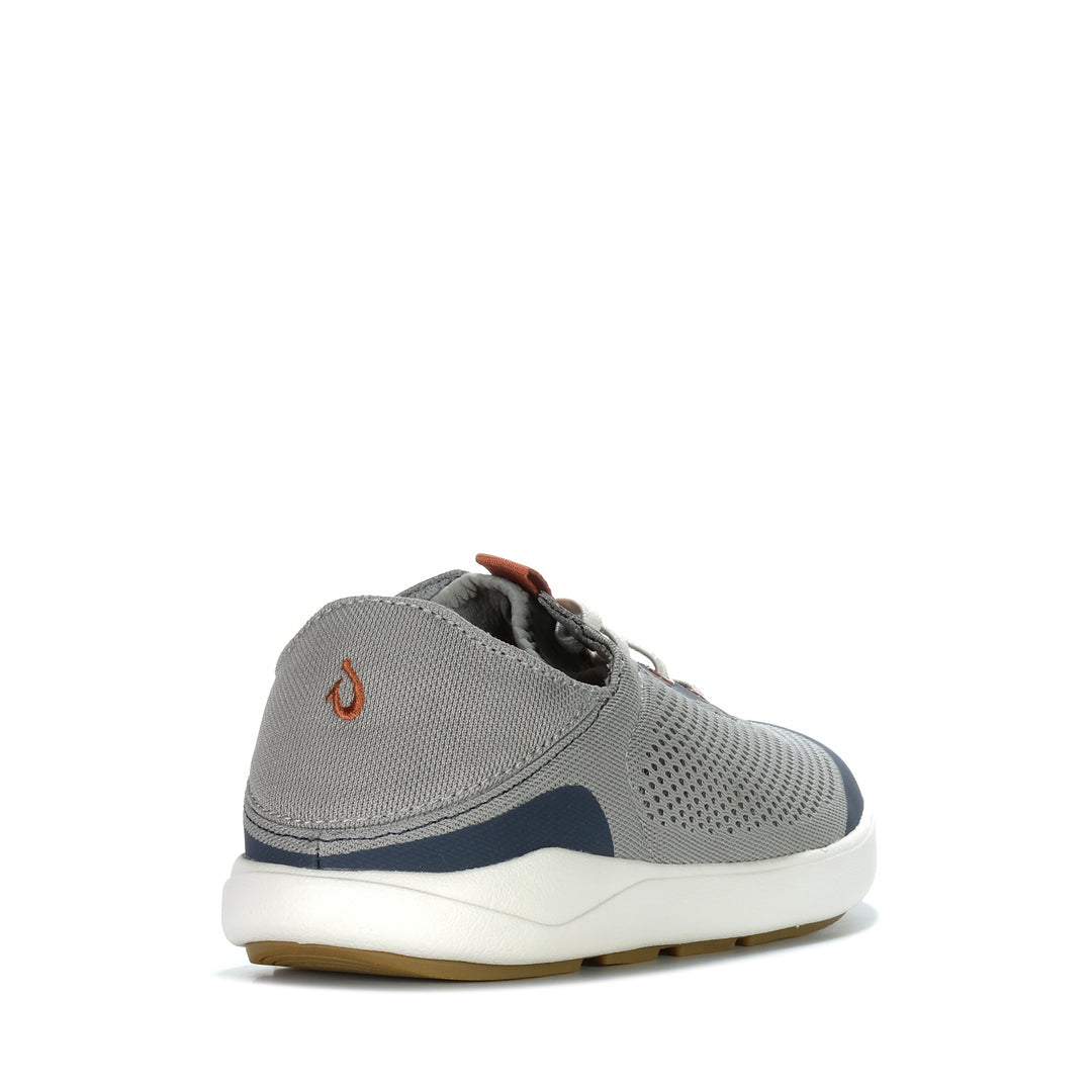 OluKai Moku Pae Ash/Trench Blue Mens Sneakers