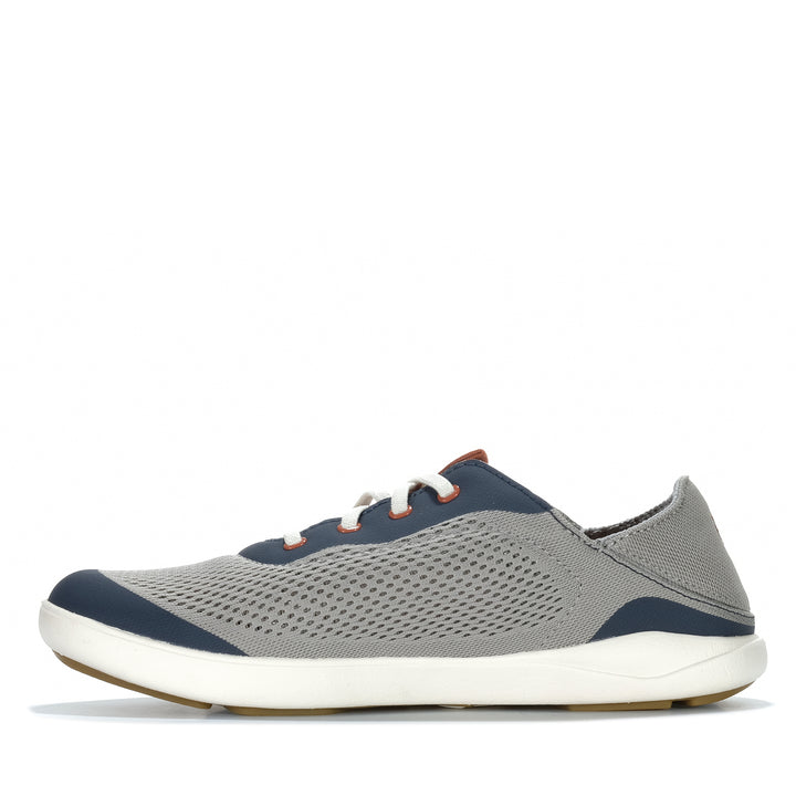 OluKai Moku Pae Ash/Trench Blue Mens Sneakers