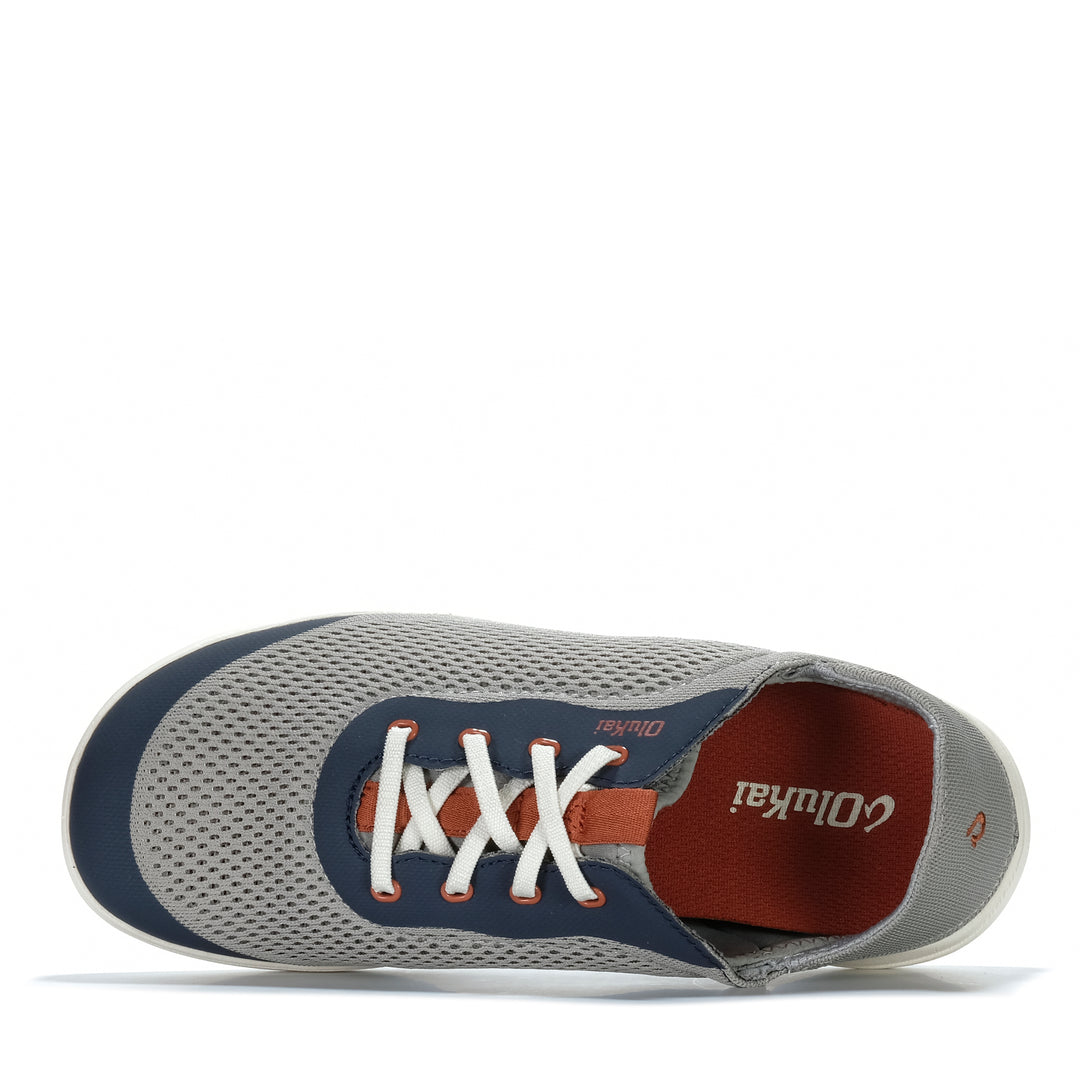 OluKai Moku Pae Ash/Trench Blue Mens Sneakers