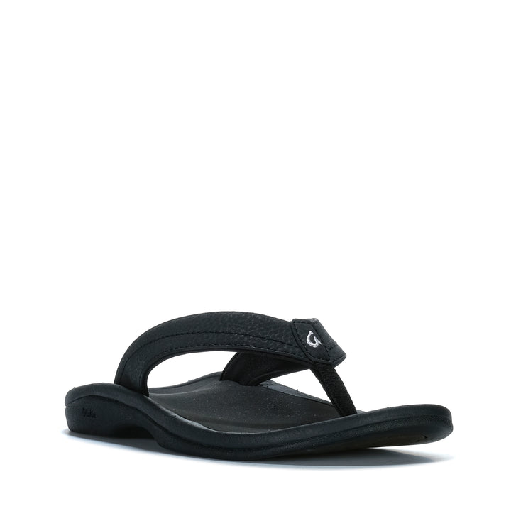 OluKai Ohana Womens Black Womens Sandals