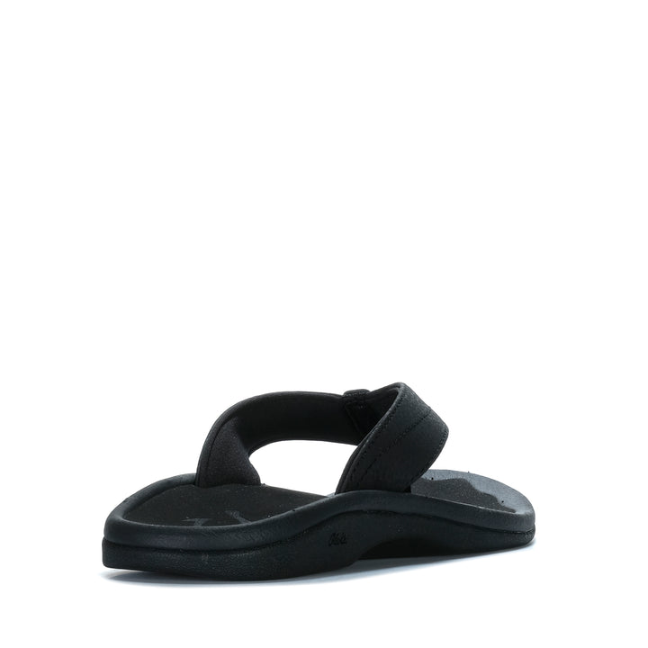 OluKai Ohana Womens Black Womens Sandals