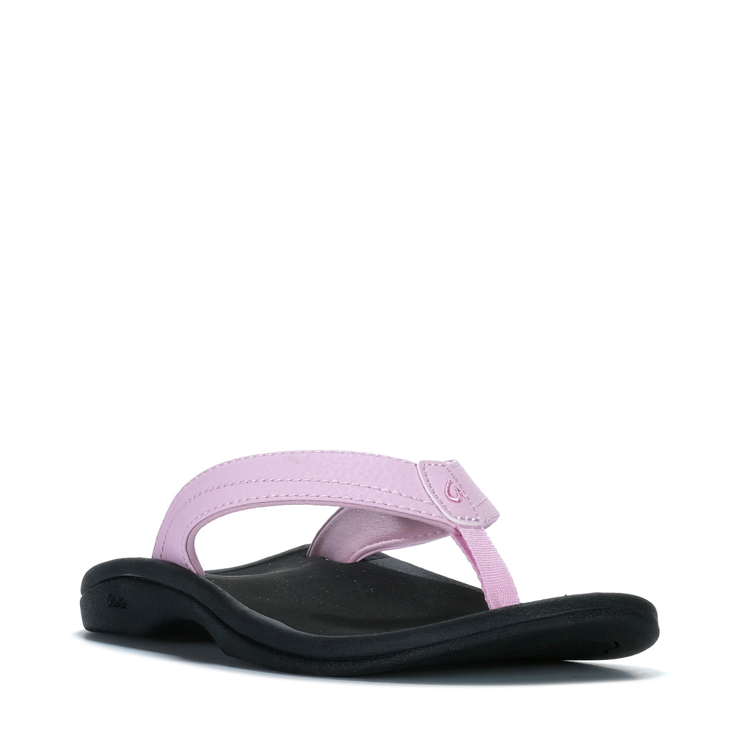 OluKai Ohana Womens Paradise Pink/Lava Rock Womens Sandals