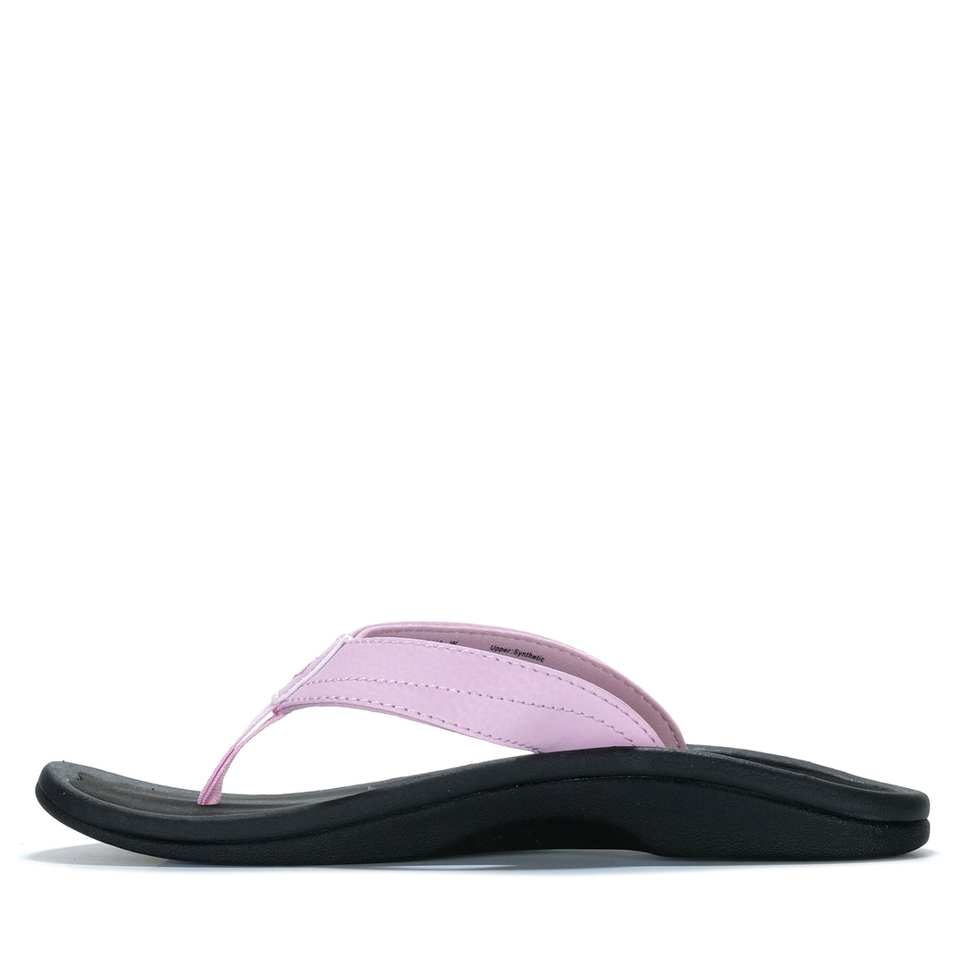 OluKai Ohana Womens Paradise Pink/Lava Rock Womens Sandals