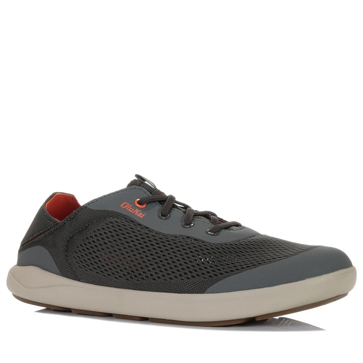 OluKai Moku Pae Island Salt, Mens, black, casual, grey, low-tops, mens, olukai, shoes, sneakers, wide