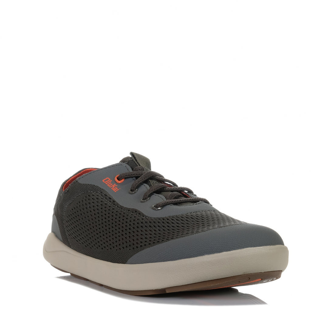 OluKai Moku Pae Island Salt, Mens, black, casual, grey, low-tops, mens, olukai, shoes, sneakers, wide