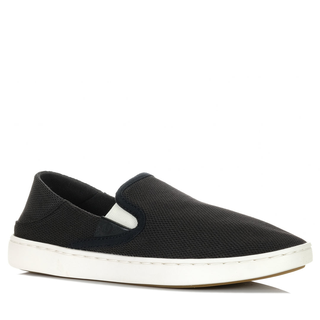 Olukai Pehuea Black, 10 US, 11 US, 6 US, 7 US, 8 US, 9 US, black, flats, low-tops, Olukai, shoes, sneakers, wide, womens