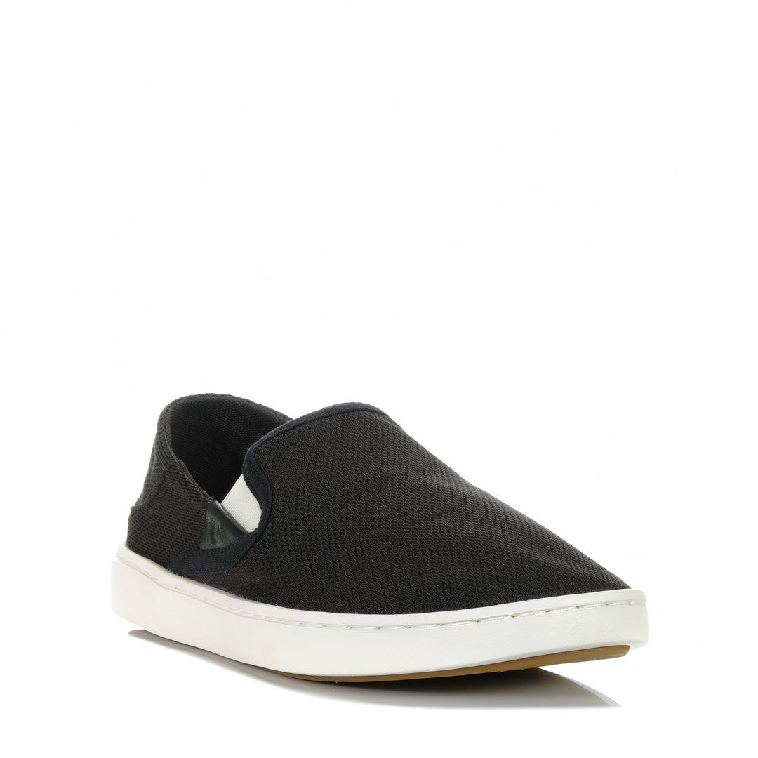 Olukai Pehuea Black, 10 US, 11 US, 6 US, 7 US, 8 US, 9 US, black, flats, low-tops, Olukai, shoes, sneakers, wide, womens