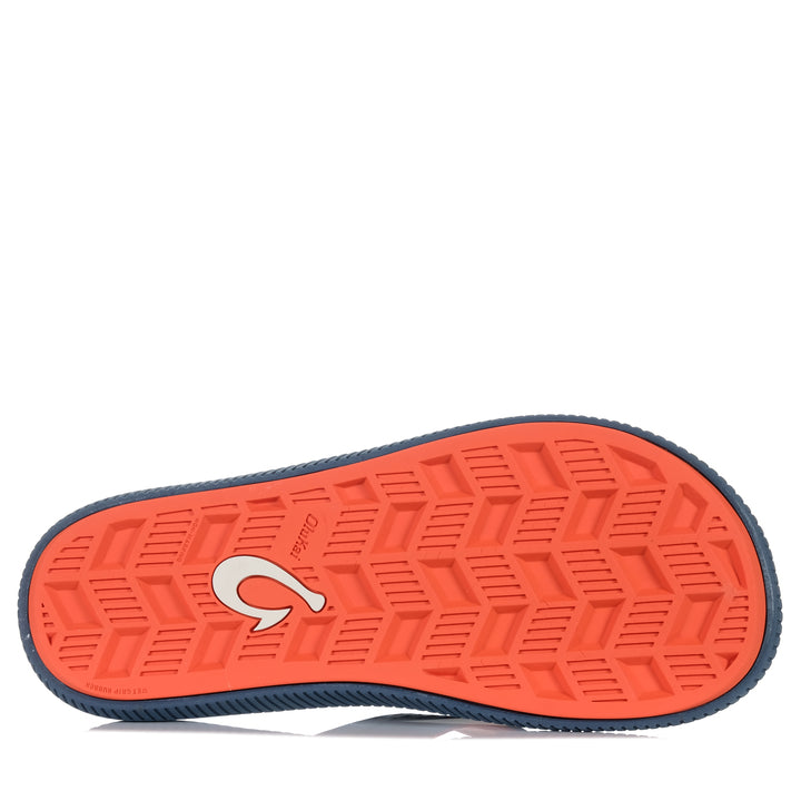 Olukai Ulele Lagoon, 10 US, 11 US, 12 US, 13 US, 8 US, 9 US, blue, jandals, mens, olukai, sandals, wide