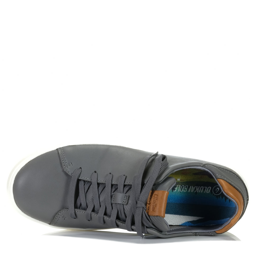 OluKai Wai'alae Stone, Mens, casual, golf, grey, mens, olukai, shoes, wide