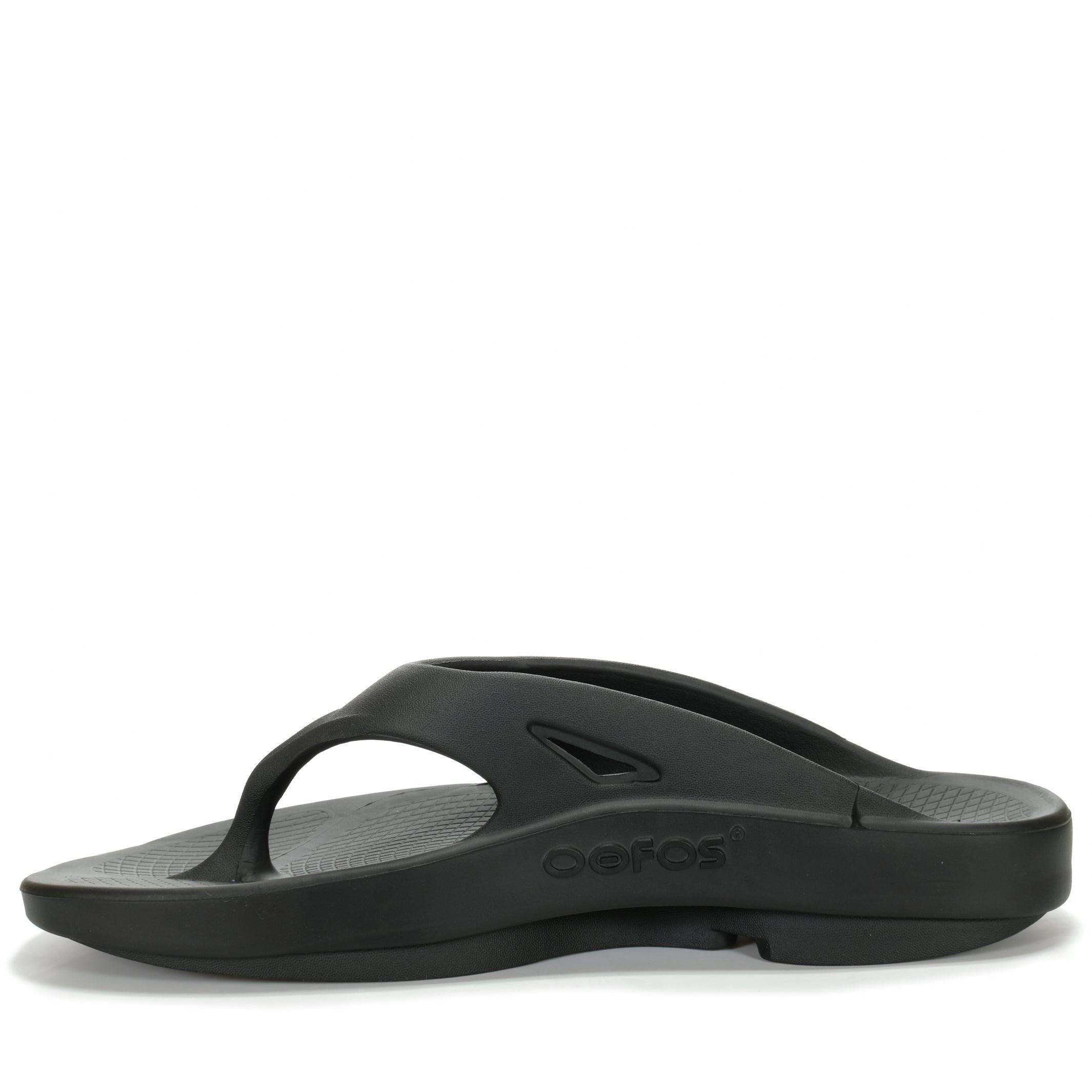 Oofos OOriginal Thong Black Frames Footwear