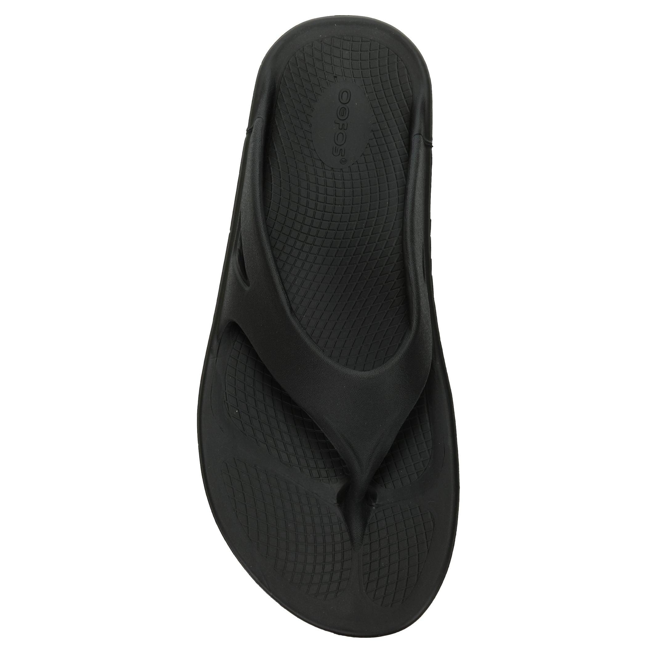 Oofos OOriginal Thong Black Frames Footwear