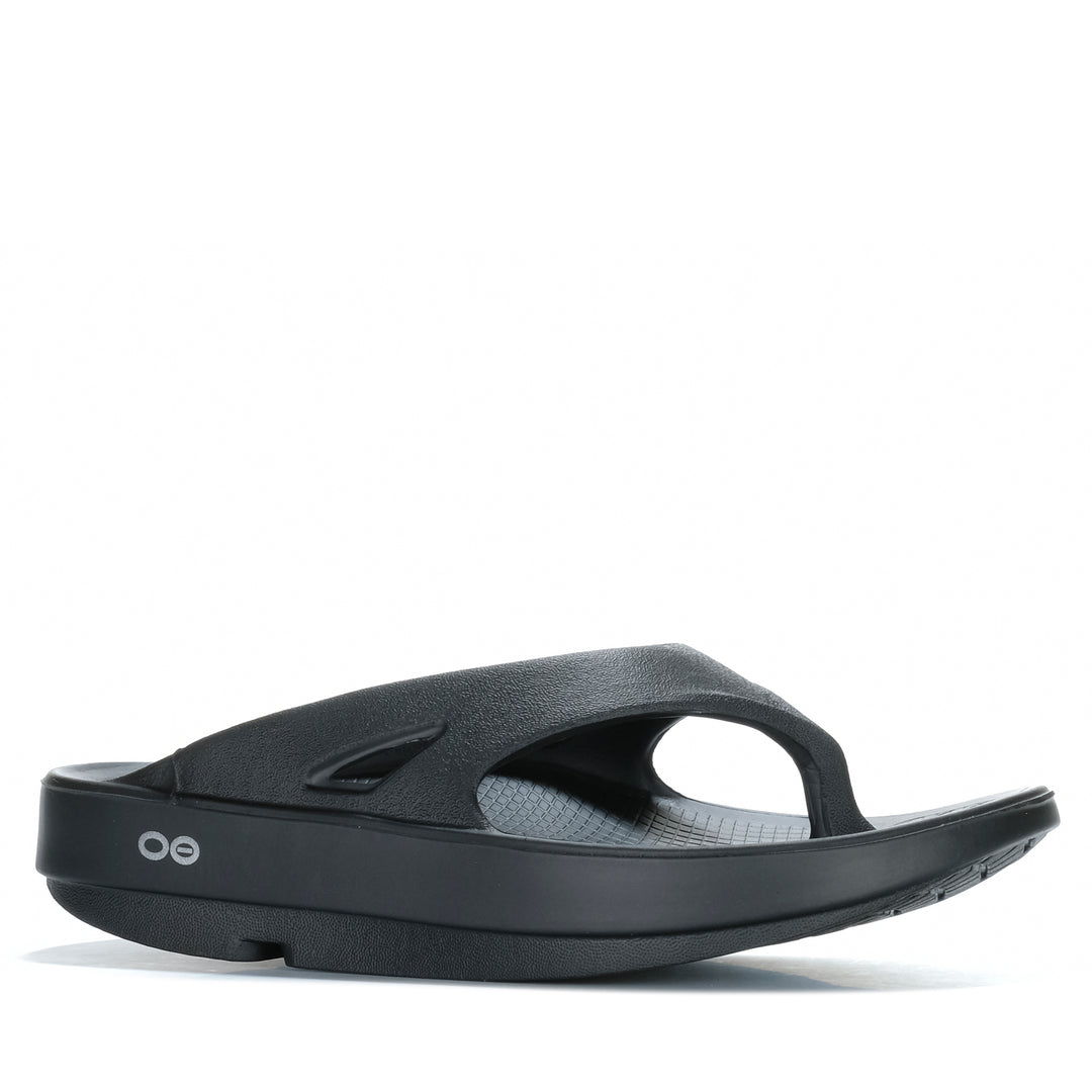 Oofos OOriginal Thong Black Unisex Sandals