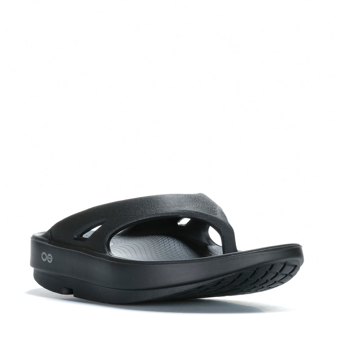 Oofos OOriginal Thong Black Unisex Sandals