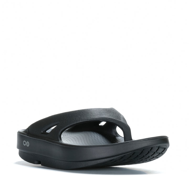 Oofos OOriginal Thong Black Unisex Sandals