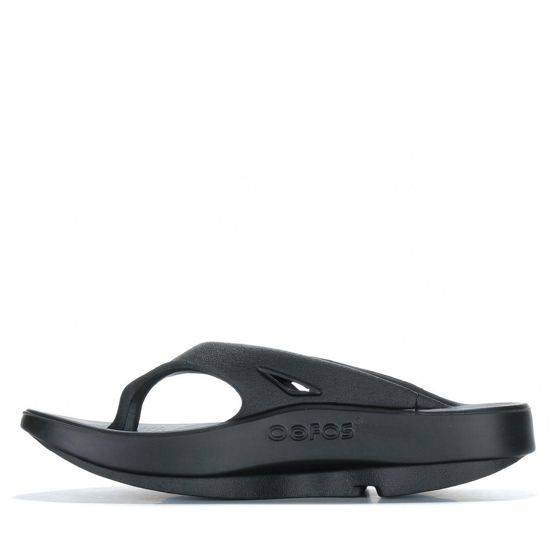 Oofos OOriginal Thong Black Unisex Sandals